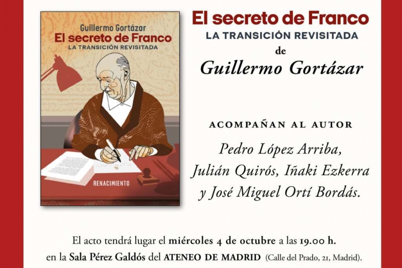 Presentación de 'El secreto de Franco' en Madrid