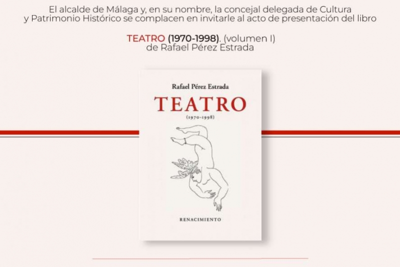 Presentación de 'Teatro. Volumen I' en Málaga.