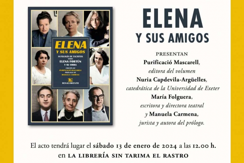 Presentación de 'Elena y sus amigos' en Madrid