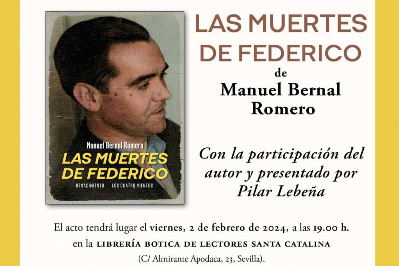 Presentación de 'Las muertes de Federico' en Sevilla