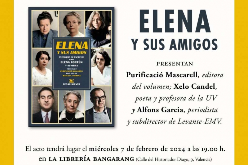Presentación de 'Elena y sus amigos' en Valencia