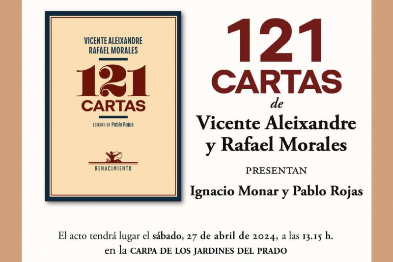 Presentación de '121 cartas' en Talavera de la Reina.