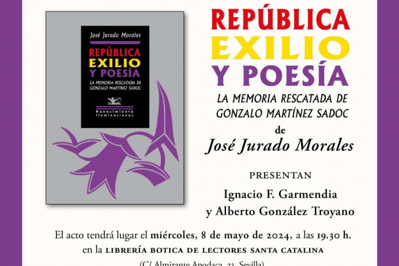 Presentación de 'República, exilio y poesía' en Sevilla.