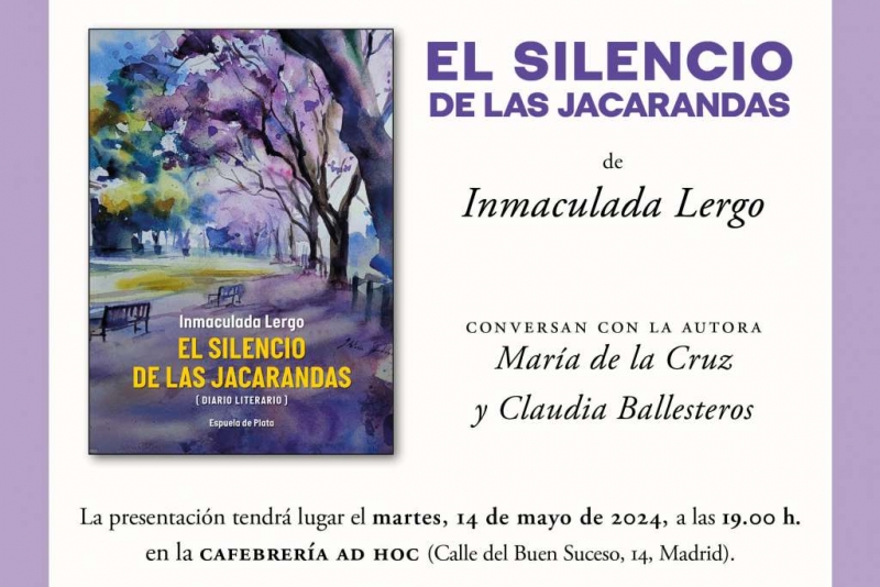 Presentación de 'El silencio de las jacarandas' en Madrid