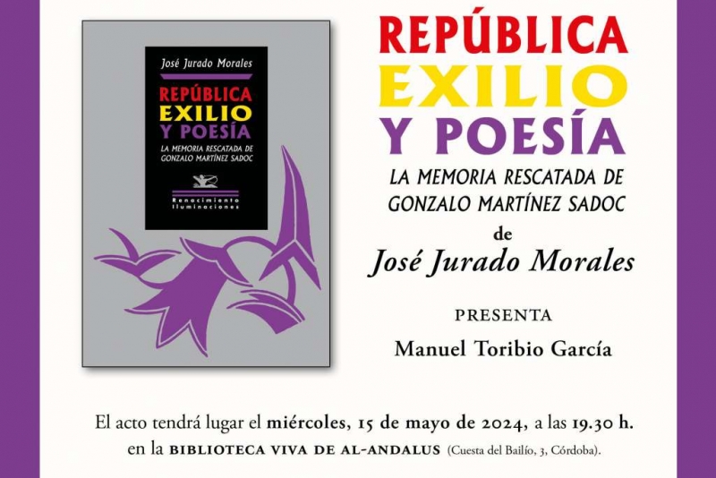 Presentación de 'República, exilio y poesía' en Córdoba